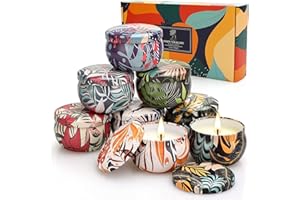 Yinuo Candle - Set di Candele Profumate Regalo Donna, 4 x 5,65 Oz, per Anniversario, Natale, San Valentino e Festa della Mamma