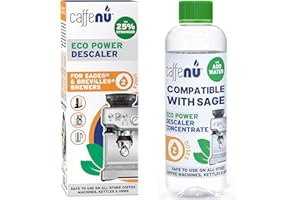 ‎CAFFENU Caffenu | Sage Entkalker Flüssig 200 ml | Teil des Sage Entkalkersets | Teil Ihres Barista-Zubehörsets | 2 Anwendungen