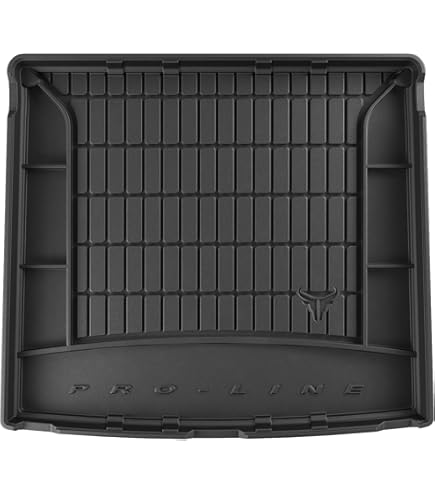 ELMASLINE 3D Gummimatten & Kofferraumwanne Set Für BMW 2er Active Tou F45 Ab 2014 Oberer Ladeboden