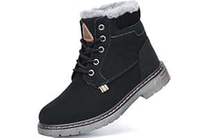 Mishansha Botas de Invierno Niñas Niños CáLido Cómodas Botines de Nieve Gr.24-36
