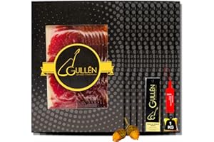 1 kg Paleta de Jamon de BELLOTA Iberico de GUIJUELO ETIQUETA ROJA Seleccion Especial 75% Raza Ibérica - Loncheado y envasados