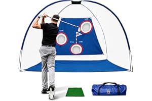 PGA Tour Pro Size Fahrnetz mit Tragetasche, Höhe 214 cm, Breite 305 cm, Tiefe 153 cm