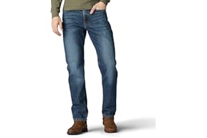 Lee Męskie dżinsy z prostymi nogawkami