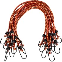 10er Pack Bungee-Seile Von Treues – Flexibel & Robust Für Garten, Garage & Transport