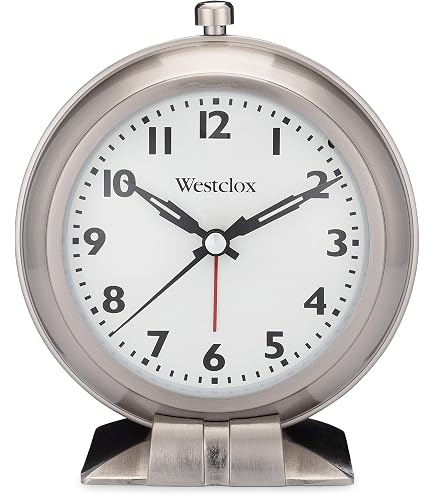 Sveglia Analogica Bulova Manor B1870 - Legno E Quadrante Nero - Movimento Silenzioso, Snooze E Retroilluminazione - 4
