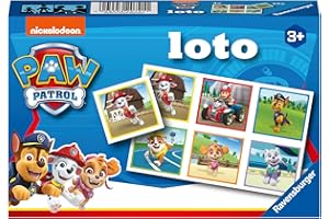 Ravensburger - Jeu Educatif - Loto- Pat'Patrouille - Un premier jeu éducatif mêlant observation , association et mémorisation - A partir de 3 ans - 20741