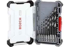 BOSCH ACCESSORIES Bosch Professional 8-częściowy Zestaw wierteł krętych HSS Impact Control (Pick and Click, HEX-9, osprzęt wkrętarki udarowej)