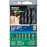 Blue Spot 20135 8 Piece Wood Drill Bit Set
