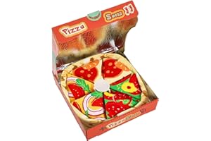 AGRIMONY Calcetines Pizza Hombre Mujer Divertidos - Personalizados Originales Dibujos Estampados Graciosos Frikis Colores Arte