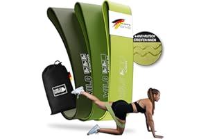 ‎WILD INSTINCTS Wild Instincts Loop Bands Set Made of Fabric - Mini Bands Fabric for Strength Training - Fitness Bands Fabric - Mini Resistance Band - Mini Band Fitness - Stretch Band Fitness with WebApp