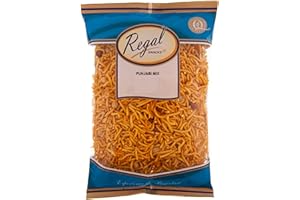 REGAL FOOD PRODUCTS BRINGING FOOD TO LIFE Regal Bakery Punjabi Mix 400gm - Indian Snacks - Punjabi Mix Snack - Fresh & Crunchy - Snacks On The Go - Snacks Mix | Savouries Mix - Savoury Snack |