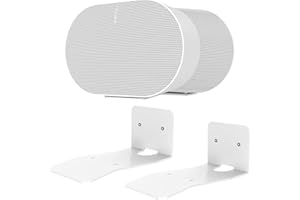 Baomaeyea Uchwyt ścienny do Sonos ERA 300, kompatybilny z SONOS ERA 300 głośnik, uchwyt ścienny (biały + biały)