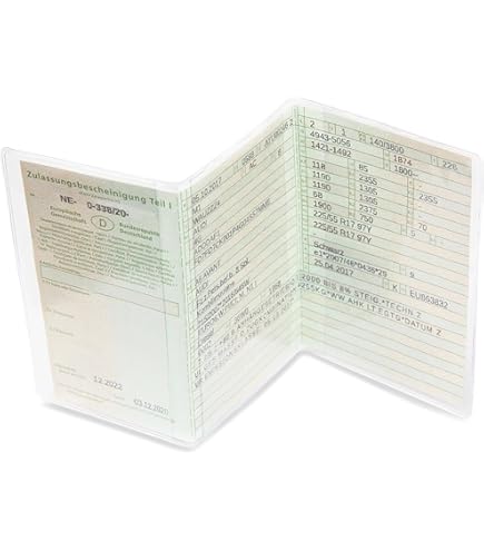 20 Custodie Protettive Per Libretto Vaccinazione – Trasparenti In PP 105x145 Mm – Con Foro Per Pollice