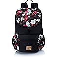 Lunar's Monica - 1 Compartment Water Resistant Stylish Fashion Ladies 19L Backpack Girls School Bag Student Backpack Women Trendy Travel Bag