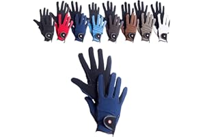 ‎RL24 RL24 - Reithandschuhe Damen, Herren & Kinder Professional Nubuk | Handschuhe zum Reiten | Reiterhandschuhe mit Magic-Lederimitat | rutschfest & atmungsaktiv | Reitzubehör in vielen Farben & Größen