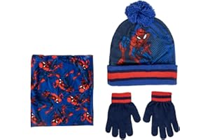 Cerdá LIFE'S LITTLE MOMENTS Ensemble bonnet, guntes et culotte Spiderman confortable et pratique, idéal jour 3 pièces, multicolore, taille unique pour enfants, multicolore, Taille Unique