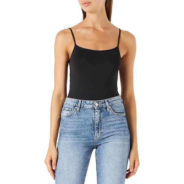 Canottiera Donna Pompea SSS – Microfibra Senza Cuciture, Spalla Sottile, Nero/nudo/bianco - Foto 2