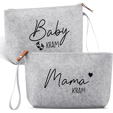 Näh-Make-up-Tasche Als Geschenk Für Näherinnen – Mit Lustigem Spruch, Baumwolle/Leinen, 25x17 Cm