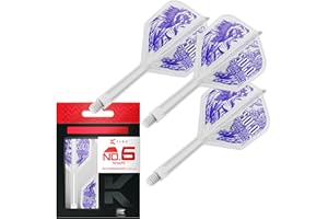 TARGET DARTS Target Japan Player Edition K Flex Flights and Shaft System | 3er-Pack Kflex All In One Flights, Player Edition Dartzubehör | K-Flex Dartschaft kurz/Mittelstufe/Mittel