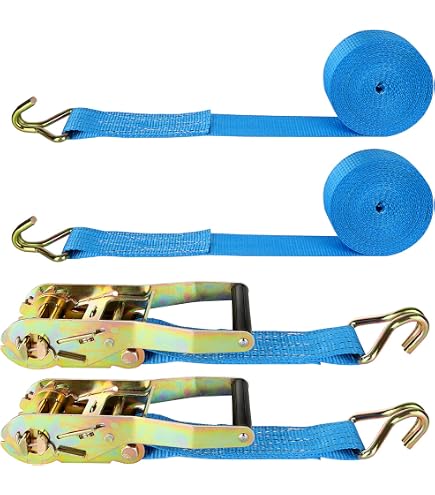 Gancio A J Girevole Per Cinghia A Cricchetto - Autotrasporto - Ratchetstrap.Com 2SJ - Foto 2