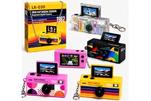 DetailForge Nano Cam G6 NEW Model 2026 LK-030, Selfie Function, Mini Keychain Digitalkamer