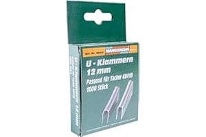 BRÜDER MANNESMANN WERKZEUGE Brueder Mannesmann M48412 Zszywki zapasowe w kształcie litery U