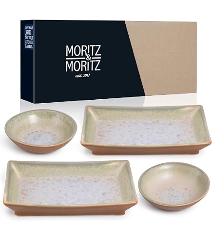 Ensemble de Vaisselle à Sushi 8 pièces, Assiette à Sushi en Ardoise pour 2 Personnes avec Bols à Trempette,Vaisselle Japonaise,Banc de rangement, Bols à Trempette, Assiettes en ardoise,21 × 10 cm,Noir