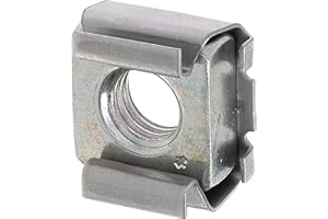 RESTAGRAF Écrou Cage Métal pour Véhicules Renault/Peugeot/PSA, M8-1.25, Lot de 15, Argent