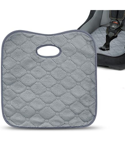Kit 2 Coussins De Siège Auto - Protection Antidérapante Et Imperméable Pour Bébé - 30x30 Cm