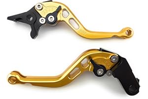 AVDB Pair of Short Anodised Aluminum Levers for GSXR 750 2000-2003 & GSX-R 600 K1 K2 K3 2001 02 2003