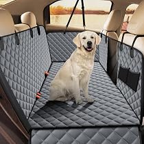 Housse Protège-Siège Auto Pour Chien - Imperméable Et Antidérapante - 137x147 Cm - Avec Laisse