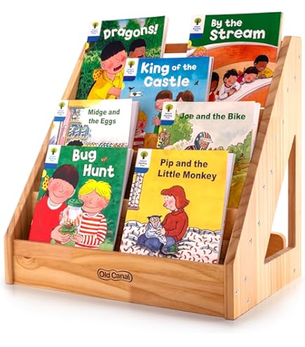 HEYOUTH Libreria Montessoriana Per Bambini,porta Libri Bambini In Legno Naturalelibreria Bambini A 5 Livelliscaffale Libreriaper Camera Dei Bambini Camera Da Gioco Asilo Nido Scuola - 4