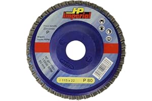 CEVIK Kivec DL11580INOX - Disco abrasivo de láminas para inoxidable diámetro 115 mm grano 80, 1 unidad