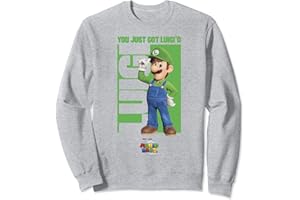 The Super Mario Bros. Movie Luigi You Just Got Luigi'd Logo Sweatshirt
