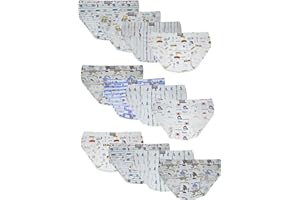 JAST Pack de 2 o 12 Calzoncillos Bóxer para Niño en Algodón Licra. Marca Española Tallas de 4 a 12 años