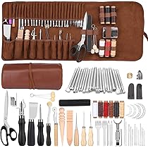 Scampoli Di Pelle Marrone Club4Brands - 1 Kg, Formato A3, Per Fai Da Te E Riparazioni - Foto 7