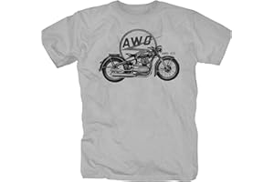P-T-D Zink AWO Motorrad MZ RT ETZ EMW Moped Oldtimer Simson Schwalbe Polo Shirt T-Shirt