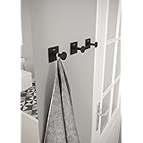 Bath+ by Cosmic Stick Toallero 28 cm, Metal, Negro-Mate ...
