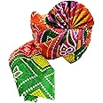 brown leaf Rajasthani Traditional Cotton Bandhani Safa Turban Pug Pagdi For Men's Ethanic Wear