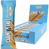 Barebells - Vegan Protein Bars - 15g Protein x Bar - Low Sugar - Low Calorie - No Palm Oil - Vegan Caramel Peanut (12 Bars x