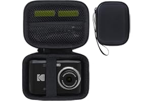 RIYADAone Dur Étui de Protection pour Kodak Pixpro FZ55 / FZ45 / FZ53 / FZ43 / FZ41 Camera Digitale (Noir)