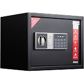 Das Siegel &Ccedil;elik Elektronik Şifreli Ve 2 Anahtarlı Para Değerli Eşya Ofis Ev Otel Kasası 30DSB