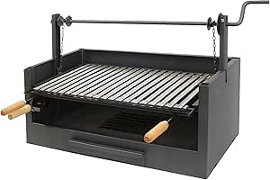 IMEX EL ZORRO 71613 - Griglia per Barbecue, in Acciaio Inossidabile, 66 x 41 cm