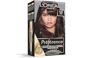L'Oréal Paris Préférence Coloration Permanente Cheveux - Nuance : Tahiti (4.0) - Châtain