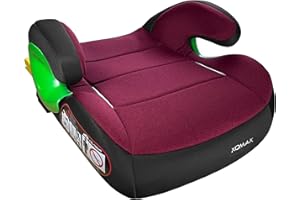 XOMAX KBH310 Rehausseur de siège pour enfant avec ISOFIX I évolutif I 15-36 kg, 3-12 ans, groupe 2/3 I ECE 8
