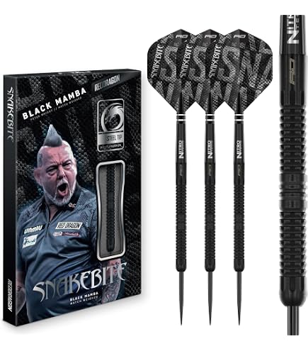 Freccette Red Dragon Recon Al 90% Tungsteno, Set Con Volo E Asta Integrati Nitro Flite, Acciaio 21-25g O Soft Tip 18g