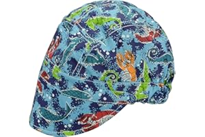 RIVERWELD Tapa de soldadura Puro algodón Malla para soldadores Fósforo Casco de soldadura American Eagle Color Equipo de seguridad laboral Protección para la cabeza