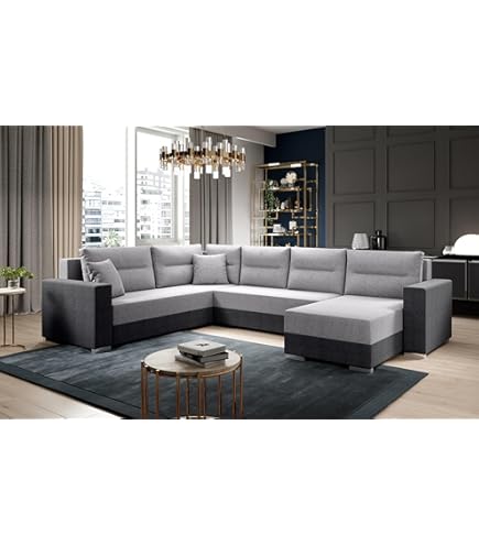 Generisch Captain U Sofa Set with Sleeping Function - Indoor Landscape