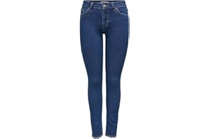 ONLY Onlhush Mid Skinny Ank Rw Dnm Akm187 - spodnie jeansowe Kobiety