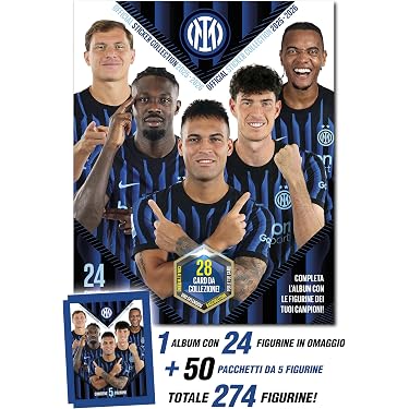 Album Portacarte Da Calcio Con 100 Pagine - Copertina In PU, Capienza 400 Carte, Con Cerniera (Colore 05) - 6